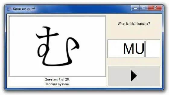 Pobierz narzędzie internetowe lub aplikację internetową Kana no Quiz