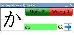 Download web tool or web app Kana Quizzer