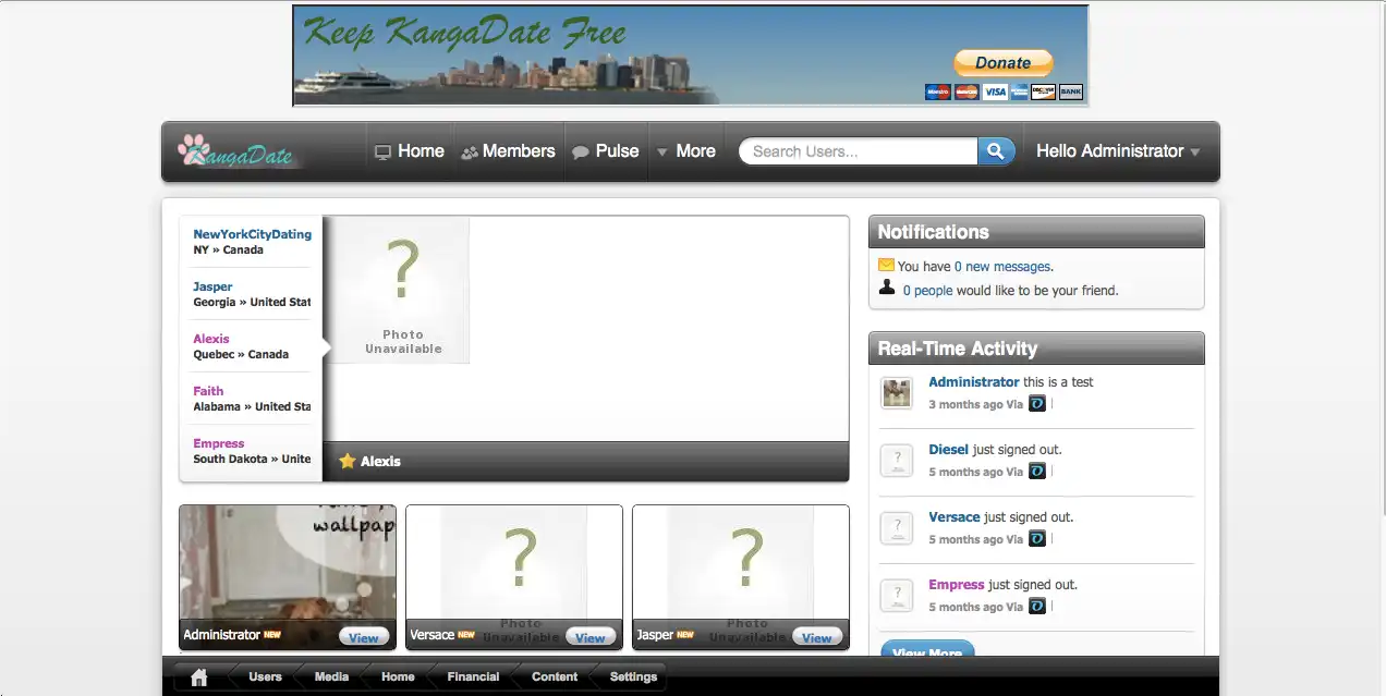 Download web tool or web app KangaDate