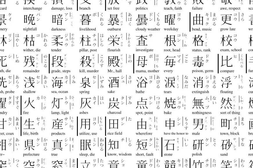 Download web tool or web app kanji-poster