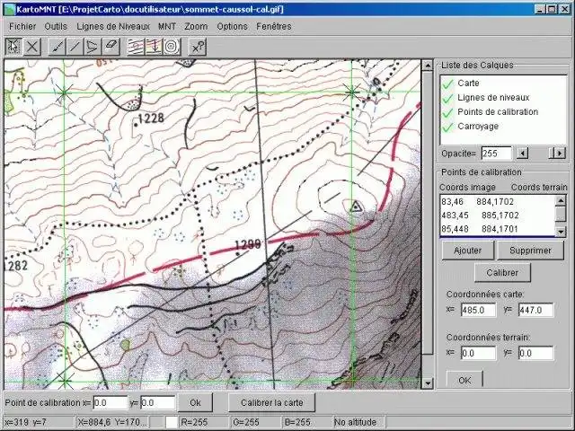 Download web tool or web app KartoMNT