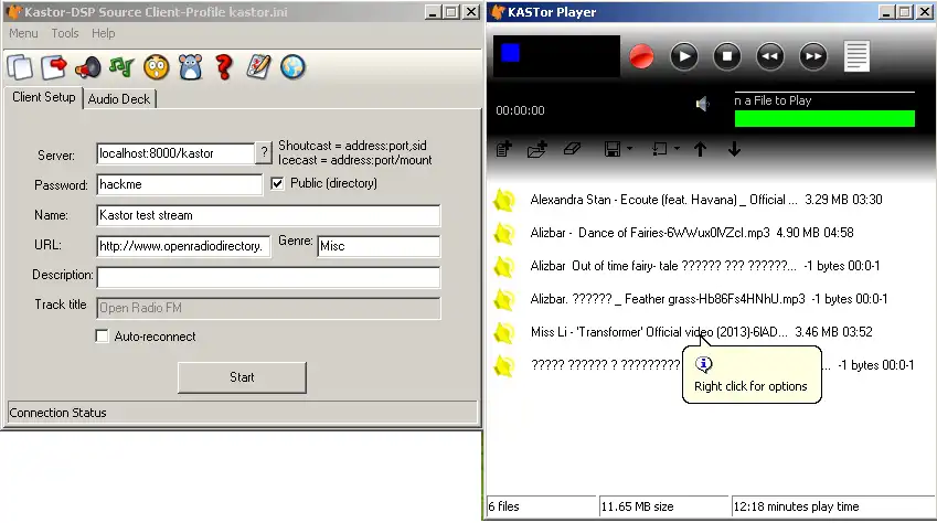 Download web tool or web app Kastor DSP (Radio Broadcasting Software)