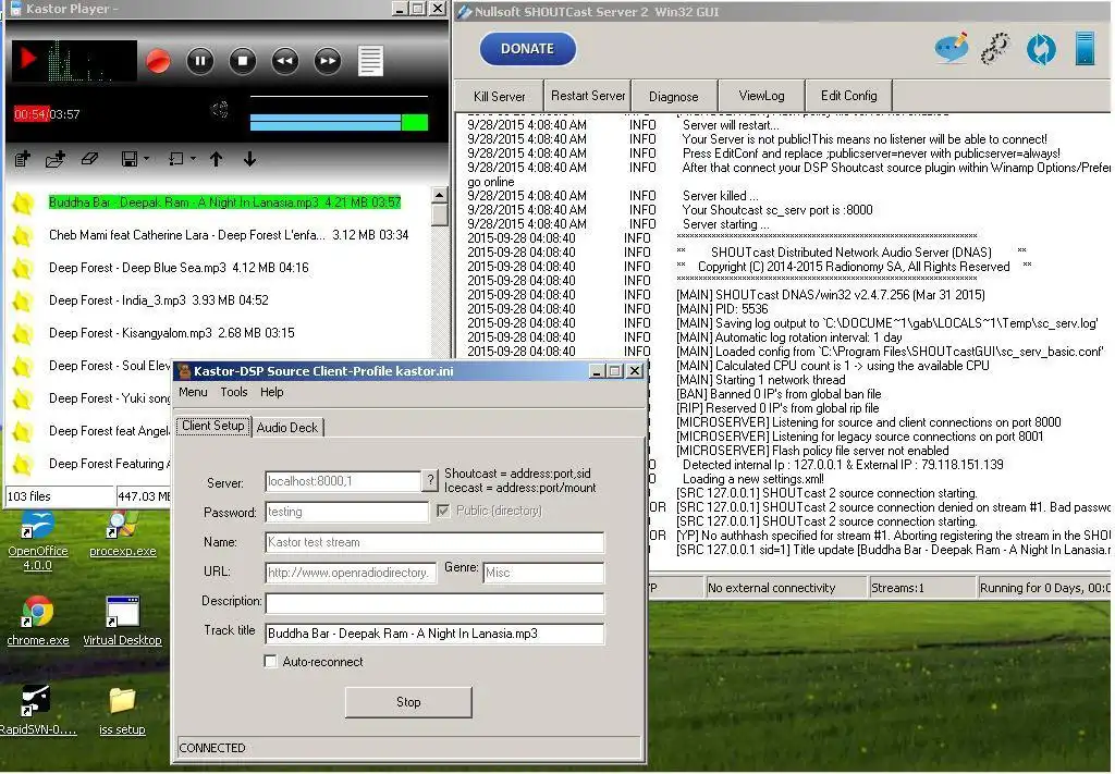 Download web tool or web app Kastor DSP (Radio Broadcasting Software)