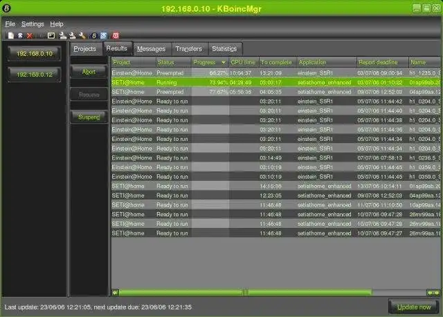 Download web tool or web app KBoincMgr