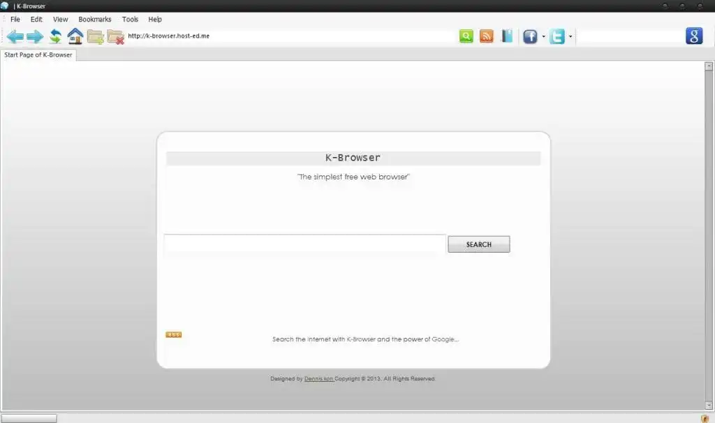 Download web tool or web app k-browser