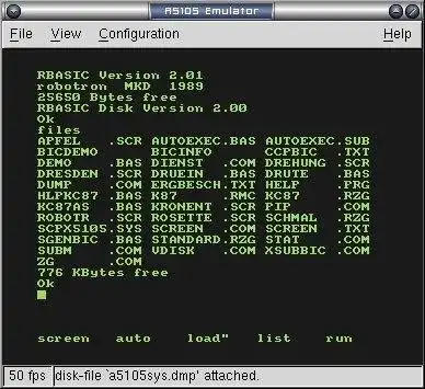 Unduh alat web atau aplikasi web KC85 Emulator