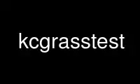 Run kcgrasstest in OnWorks free hosting provider over Ubuntu Online, Fedora Online, Windows online emulator or MAC OS online emulator