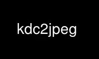 Run kdc2jpeg in OnWorks free hosting provider over Ubuntu Online, Fedora Online, Windows online emulator or MAC OS online emulator