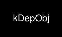 اجرای kDepObj در ارائه دهنده هاست رایگان OnWorks از طریق Ubuntu Online، Fedora Online، شبیه ساز آنلاین ویندوز یا شبیه ساز آنلاین MAC OS