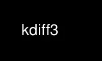 Run kdiff3 in OnWorks free hosting provider over Ubuntu Online, Fedora Online, Windows online emulator or MAC OS online emulator