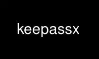 Execute keepassx no provedor de hospedagem gratuita OnWorks no Ubuntu Online, Fedora Online, emulador online do Windows ou emulador online do MAC OS