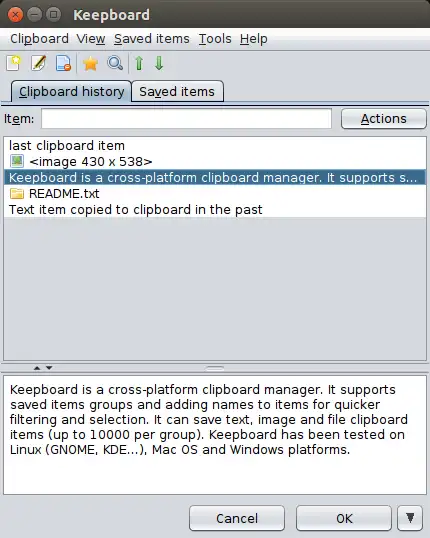 Download webtool of webapp Keepboard