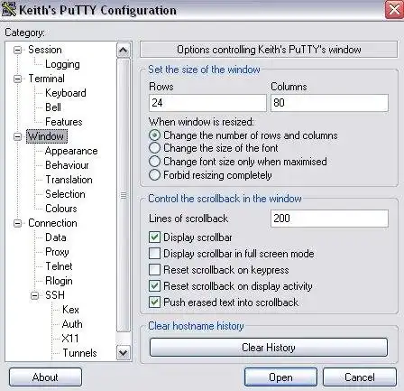 Download web tool or web app Keiths Putty