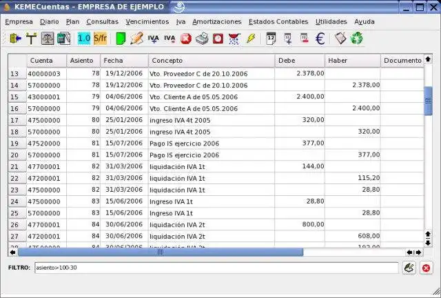Muat turun alat web atau aplikasi web KEME-Contabilidad
