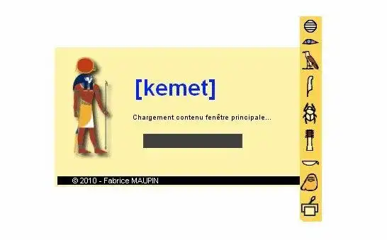 Laden Sie das Web-Tool oder die Web-App Kemet Look And Feel - Altes Ägypten herunter