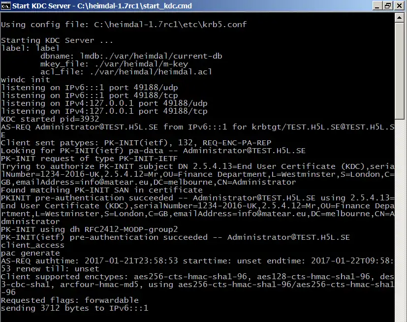 Download web tool or web app Kerberos V (Heimdal)