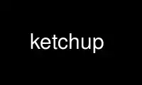 Run ketchup in OnWorks free hosting provider over Ubuntu Online, Fedora Online, Windows online emulator or MAC OS online emulator