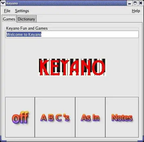 ابزار وب یا برنامه وب Keyano را برای اجرا در لینوکس به صورت آنلاین دانلود کنید
