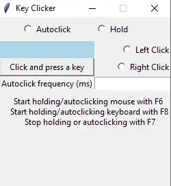 Завантажте веб-інструмент або веб-програму Keyboard Clicker Holder