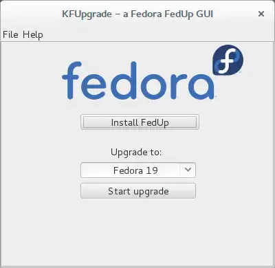 Download web tool or web app KFUpgrade