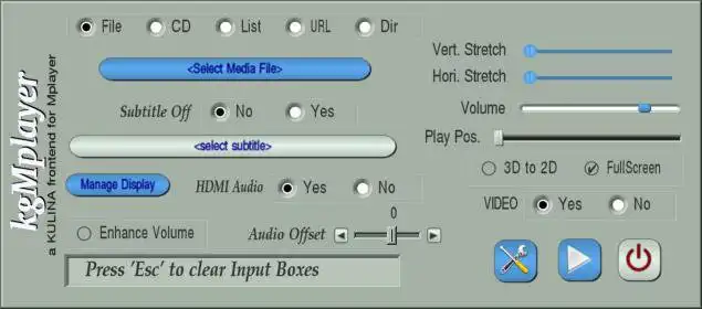 Web aracını veya web uygulamasını indirin kgmplayer