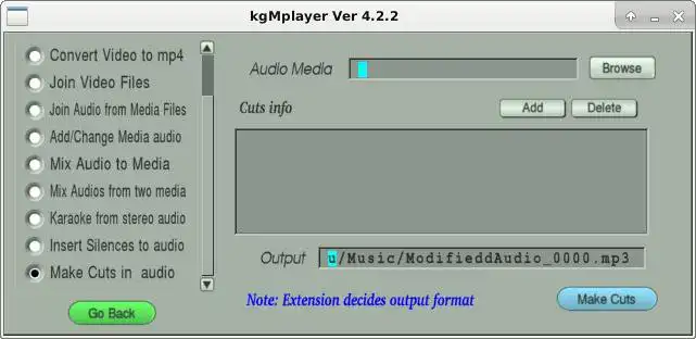 قم بتنزيل أداة الويب أو تطبيق الويب kgmplayer