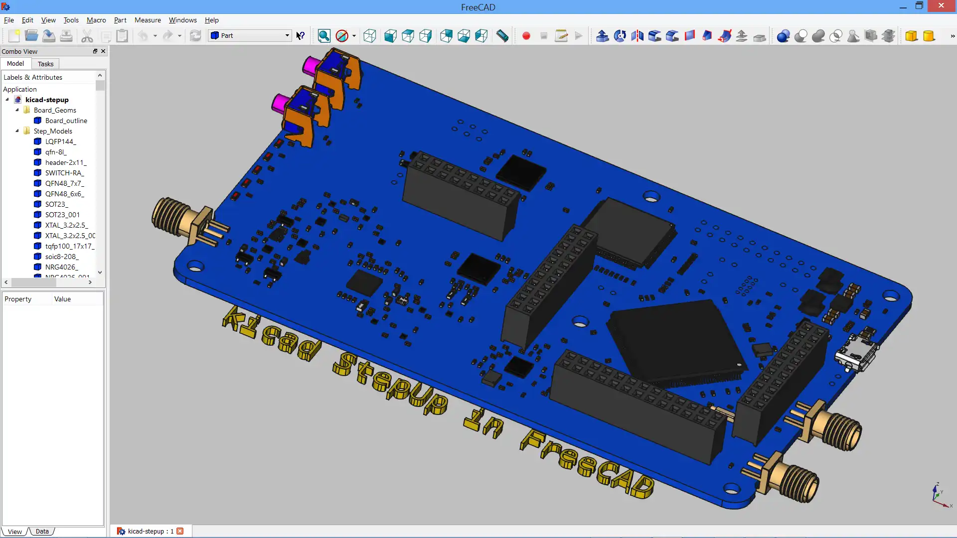 ابزار وب یا برنامه وب kicad StepUp را دانلود کنید