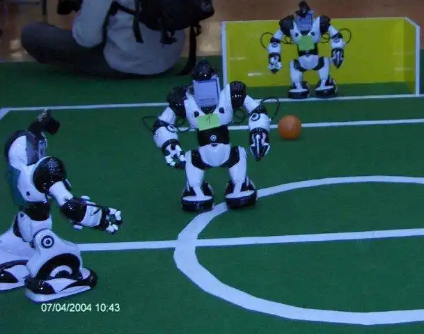 Download web tool or web app Kicking RoboSapien Humanoid Robots to run in Windows online over Linux online