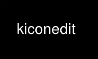 Запустите kiconedit в бесплатном хостинг-провайдере OnWorks через Ubuntu Online, Fedora Online, онлайн-эмулятор Windows или онлайн-эмулятор MAC OS