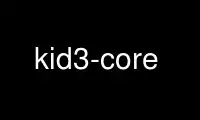 Run kid3-core in OnWorks free hosting provider over Ubuntu Online, Fedora Online, Windows online emulator or MAC OS online emulator
