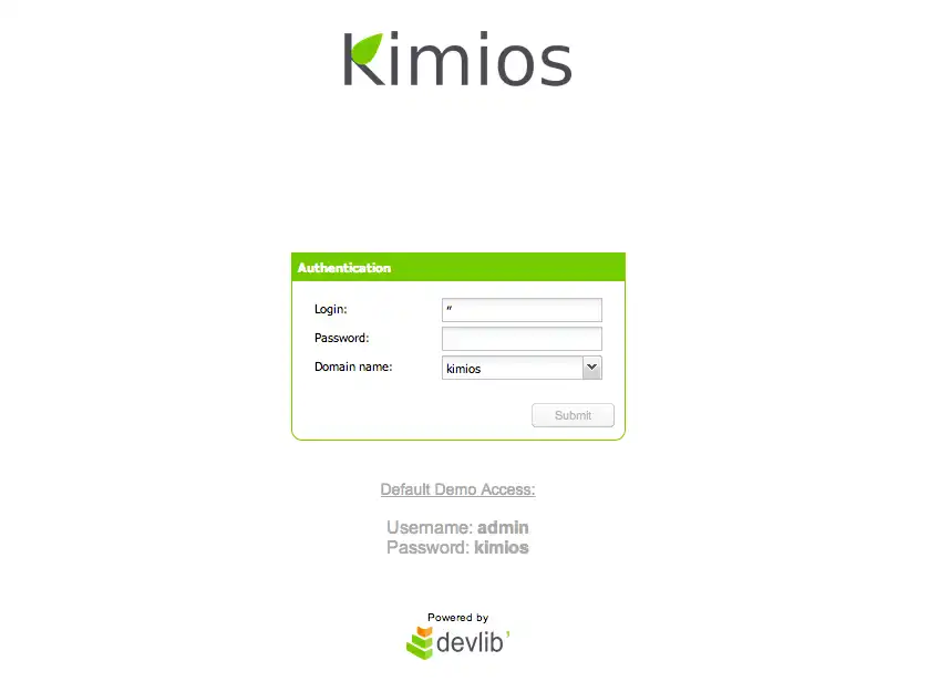 Download web tool or web app Kimios