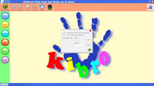 ابزار وب یا برنامه وب Kinderbrowser Kibro را دانلود کنید