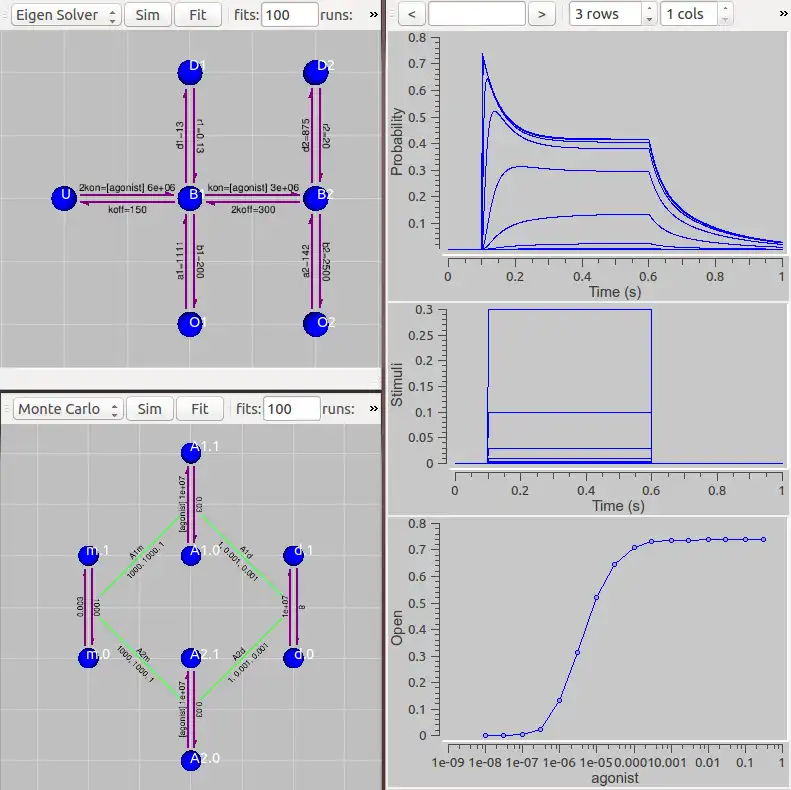 Linux で実行する Web ツールまたは Web アプリ Kinetic Model Builder をオンラインでダウンロードします