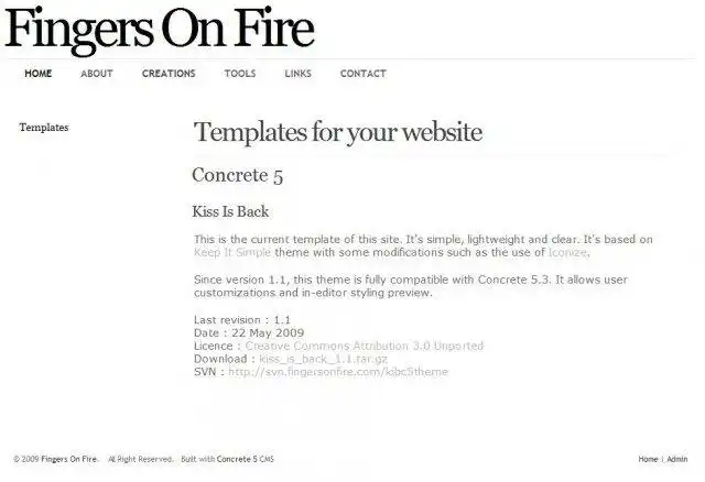Download web tool or web app Kiss Is Back