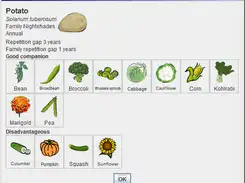 Загрузите веб-инструмент или веб-приложение Kitchen Garden Aid 2