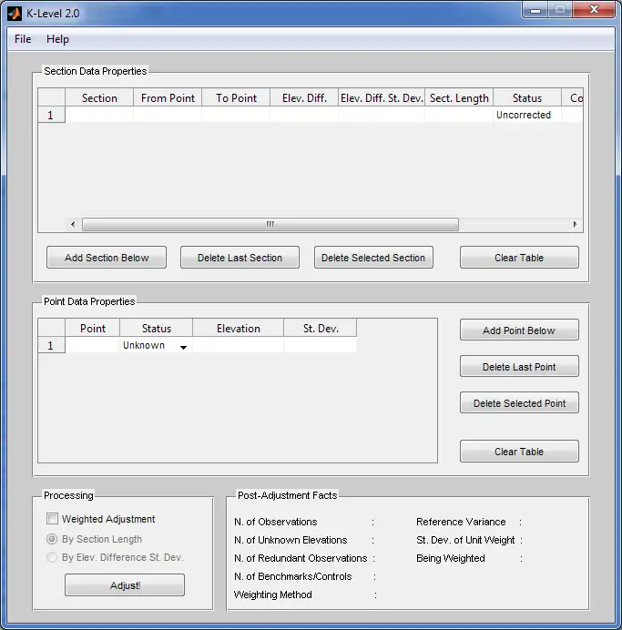 Download web tool or web app K-Level 2.0