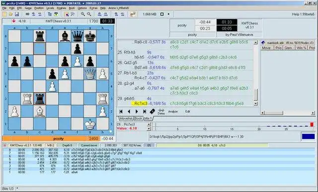 Download web tool or web app KMT Chess to run in Windows online over Linux online