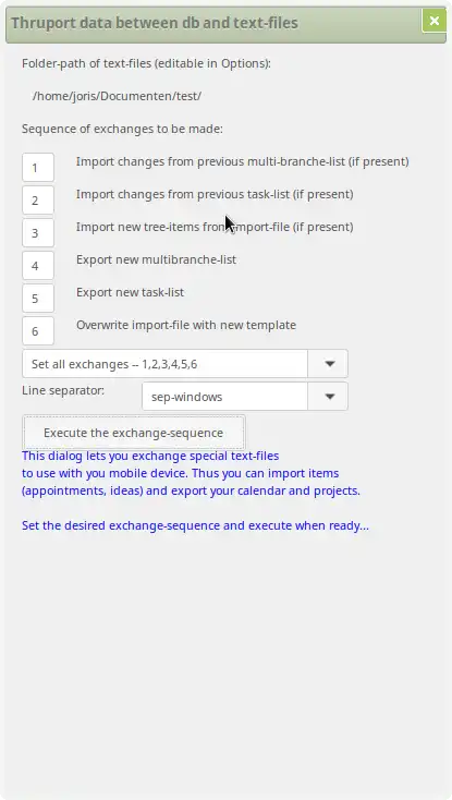 Descargue la herramienta web o la aplicación web Knobjex Info Manager