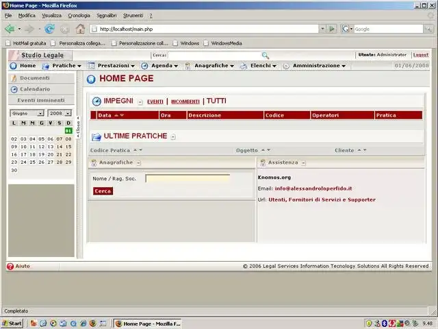 Download webtool of webapp Knomos - Gestione studio legale