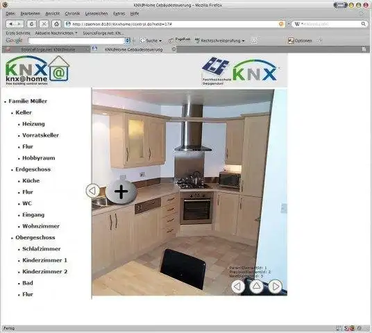 Muat turun alat web atau aplikasi web KNX@Home