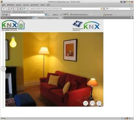 Web aracını veya web uygulamasını indirin KNX@Home