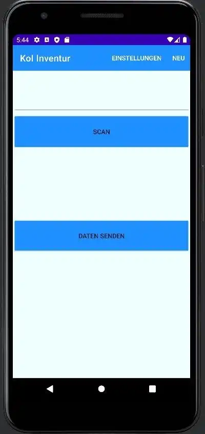 Download web tool or web app KoI:Inventur