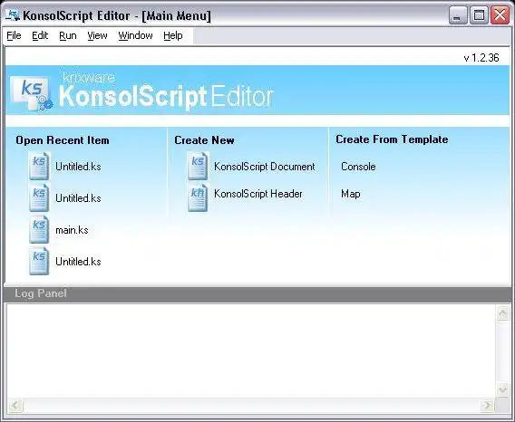 Download web tool or web app KonsolScript and Game Engine to run in Linux online