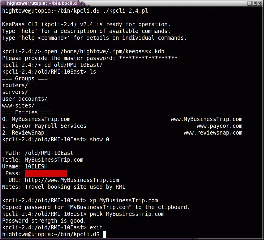 Tải xuống công cụ web hoặc ứng dụng web kpcli