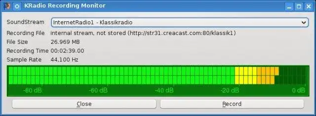 Download webtool of webapp KRadio