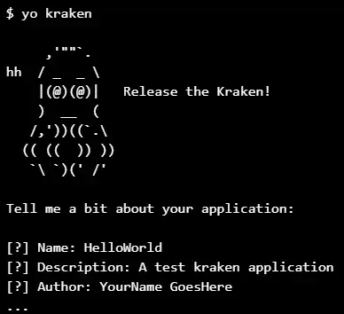 Download web tool or web app kraken.js