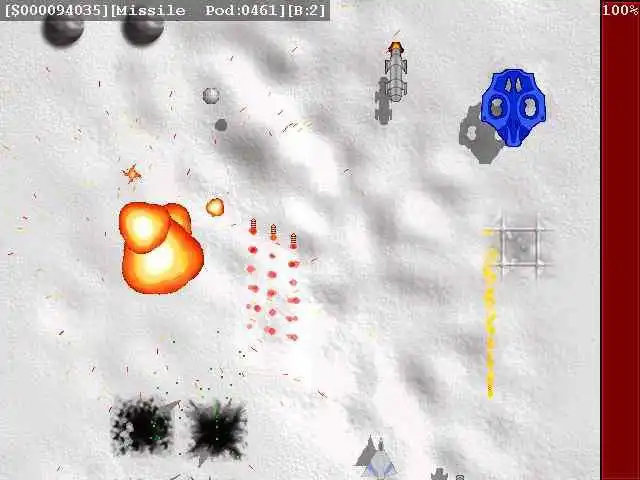 Download web tool or web app Kraptor - Shoot em up scroller game to run in Linux online