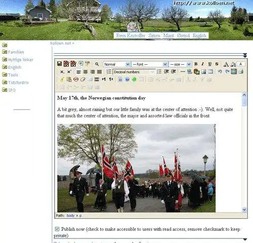Download web tool or web app KRIG, web publishing simplified
