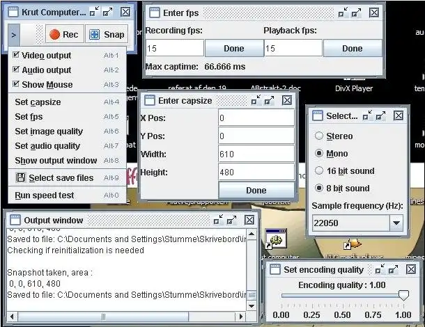 Download web tool or web app Krut Computer Recorder