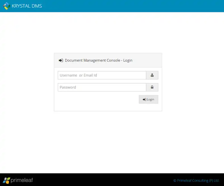 Mag-download ng web tool o web app na KRYSTAL Document Management System